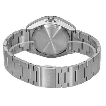 Orologio da uomo Citizen Eco-Drive 365 in acciaio inossidabile con quadrante nero BN1014-55E 100M