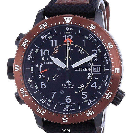 Orologio da uomo Citizen Promaster Altichron Land Eco-Drive BN4049-11E 200M Diver's