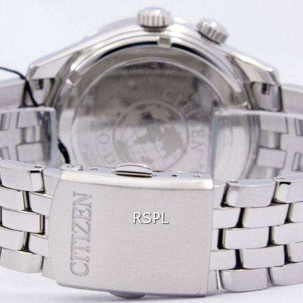 Ora mondiale Eco-Drive a doppio fuso retrogrado per il tempo BR0010-56E