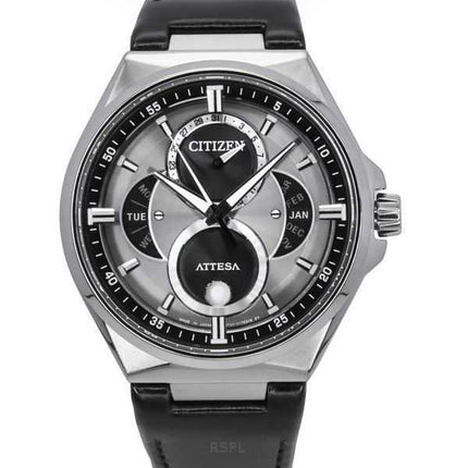 Orologio da uomo Citizen Attesa Moon Phase Super Titanium Grey Dial Eco-Drive BU0060-09H 100M