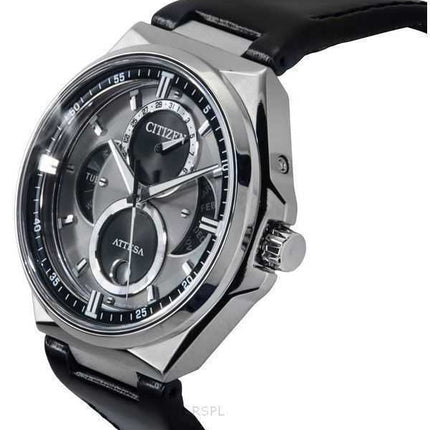 Orologio da uomo Citizen Attesa Moon Phase Super Titanium Grey Dial Eco-Drive BU0060-09H 100M
