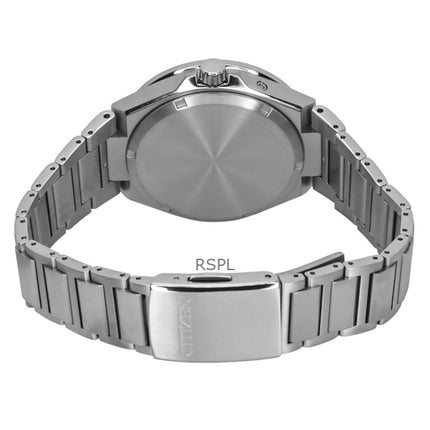 Orologio da uomo Citizen Attesa Super Titanium Moon Phase Eco-Drive con quadrante nero BU0060-68E 100M