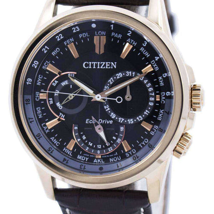 Orologio da uomo Citizen Eco-Drive Calendrier World Time BU2023-12E