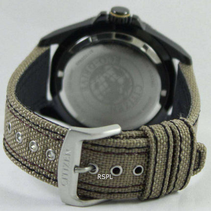 Orologio da uomo Citizen Eco-Drive Khaki Black IP BU2035-05E