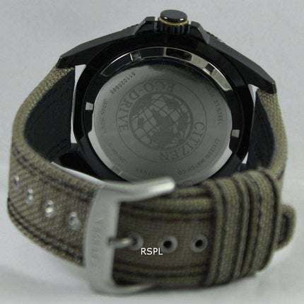 Orologio da uomo Citizen Eco-Drive Khaki Black IP BU2035-05E