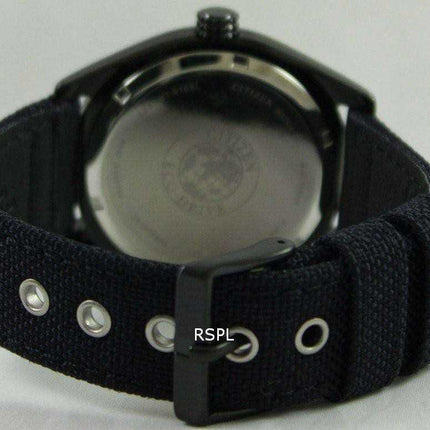 Orologio da uomo Citizen Eco-Drive Black Canvas Strap BV1085-14E
