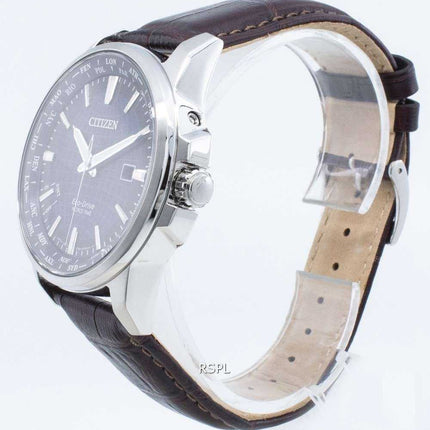Orologio da uomo Citizen Perpetual BX1001-11L Eco-Drive World Time