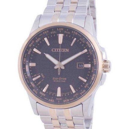 Orologio da uomo Citizen World Time Perpetual Calendar Eco-Drive BX1006-85E