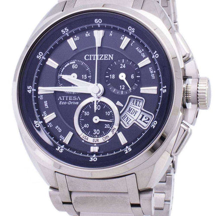 Citizen Attesa Eco-Drive BY0020-59E Orologio da uomo analogico in titanio