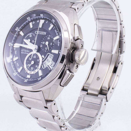 Citizen Attesa Eco-Drive BY0020-59E Orologio da uomo analogico in titanio