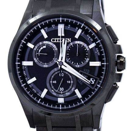 Orologio da uomo Citizen Attesa Direct Flight Eco-Drive Cronografo Power Reserve Alarm BY0094-87E