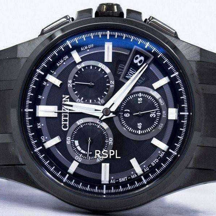 Orologio da uomo Citizen Attesa Direct Flight Eco-Drive Cronografo Power Reserve Alarm BY0094-87E