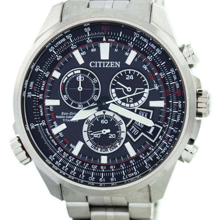 Cronografo Citizen Promaster Eco-Drive Radio Controlled Titanium Giappone Made BY0121-51E Orologio da uomo