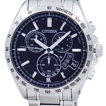Orologio da uomo Citizen Direct Flight Eco-Drive World Time Orologio giapponese Made BY0130-51E