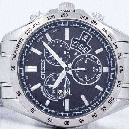 Orologio da uomo Citizen Direct Flight Eco-Drive World Time Orologio giapponese Made BY0130-51E