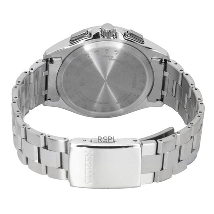 Orologio da uomo Citizen Attesa Limited Edition Super Titanium quadrante blu Eco-Drive BY1000-51L 100M