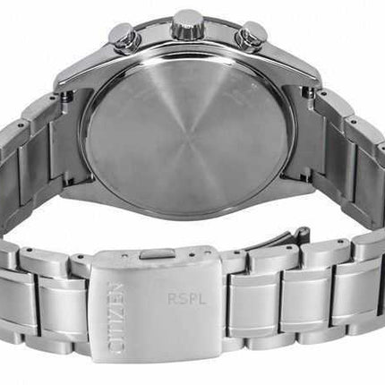 Orologio da uomo Citizen Tsuki-Yomi Radiocontrollato con fasi lunari Super Titanium quadrante nero Eco-Drive BY1018-80E 100M