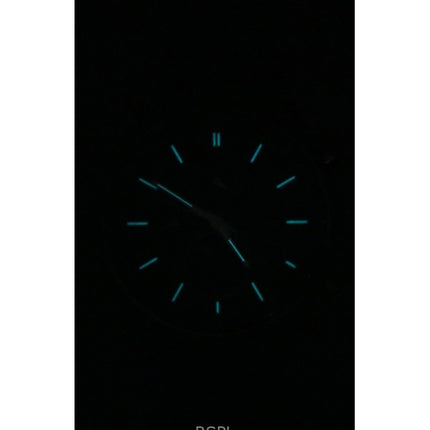 Orologio da uomo Citizen Eco-Drive Radiocontrollato con fasi lunari, quadrante nero in acciaio inossidabile BY1030-50E, 100M