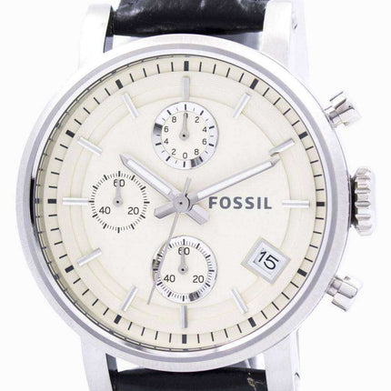 Orologio da donna Fossil Original BoyFriend Chronograph in acciaio inossidabile C181018-BLK