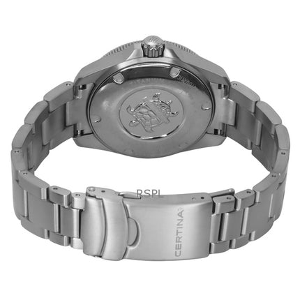 Certina DS Action Diver, orologio unisex automatico con quadrante grigio titanio, C032.807.44.081.00, 300 m