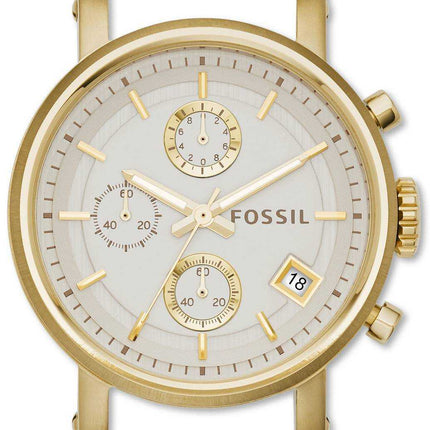 Fossil Original BoyFriend Chronograph Stainless Steel C181019 Orologio da donna