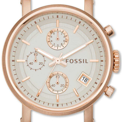 Orologio da donna Fossil Original BoyFriend Chronograph in acciaio inossidabile C181020