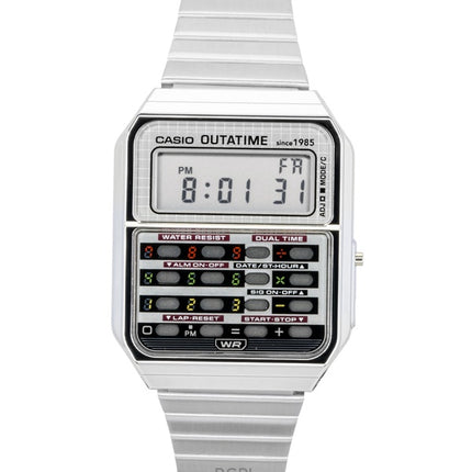 Orologio Casio Vintage Digital Back To The Future 40th Anniversary Calculator Quartz CA-500WEBF-1A unisex