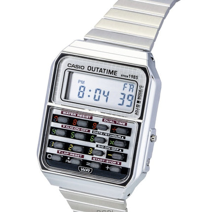 Orologio Casio Vintage Digital Back To The Future 40th Anniversary Calculator Quartz CA-500WEBF-1A unisex