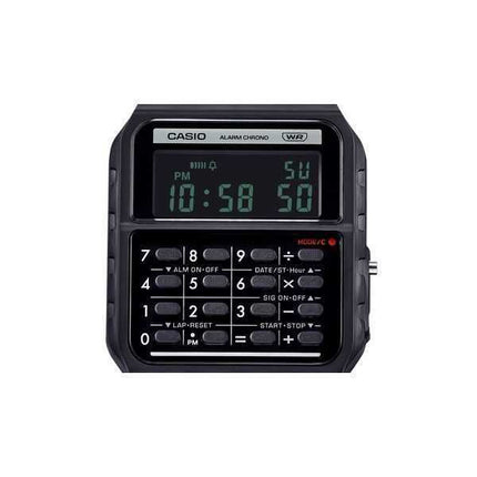 Casio POP Vintage Calculator Digitale Nero Cinturino in Resina Bio-Based Quarzo CA-53WB-1B Orologio Unisex