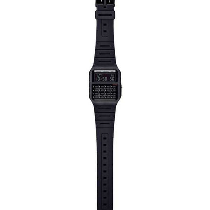 Casio POP Vintage Calculator Digitale Nero Cinturino in Resina Bio-Based Quarzo CA-53WB-1B Orologio Unisex