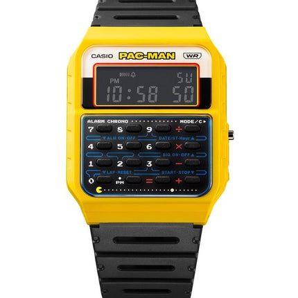 Casio Standard Digital PAC-MAN Collaboration Bio-Based Resin Strap Quartz CA-53WPC-1B Orologio unisex