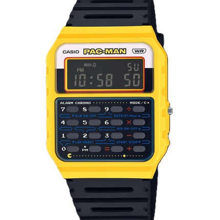 Casio Standard Digital PAC-MAN Collaboration Bio-Based Resin Strap Quartz CA-53WPC-1B Orologio unisex
