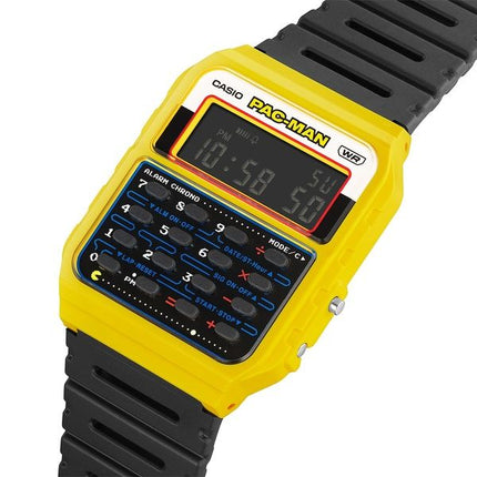 Casio Standard Digital PAC-MAN Collaboration Bio-Based Resin Strap Quartz CA-53WPC-1B Orologio unisex