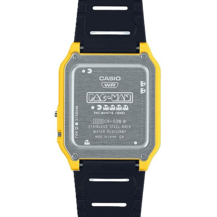 Casio Standard Digital PAC-MAN Collaboration Bio-Based Resin Strap Quartz CA-53WPC-1B Orologio unisex