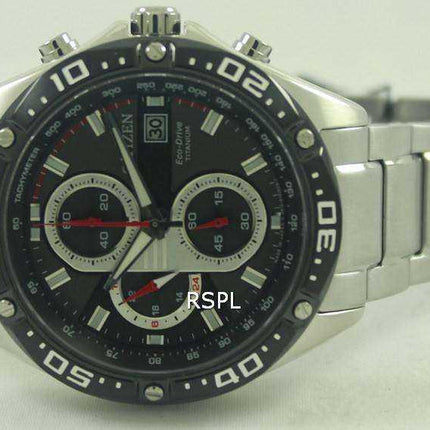 Orologio da uomo Citizen Eco-Drive Chronograph Titanium Sports CA0030-52E