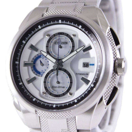 Orologio da uomo Citizen Eco-Drive Chronograph Super Titanium CA0201-51B