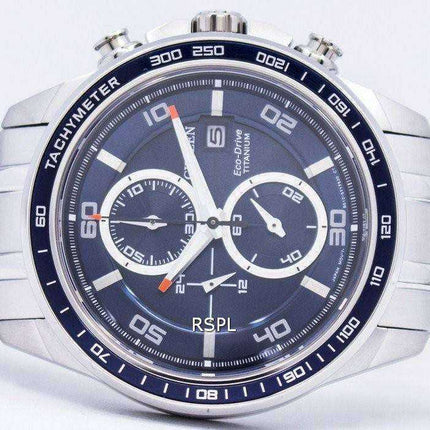 Citizen Ecodrive Titanium Chronograph CA0345-51L Orologio da uomo