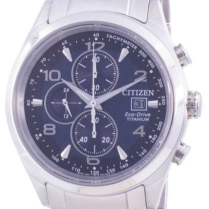 Orologio da uomo Citizen Eco-Drive Super Titanium Tachimetro CA0650-82L 100M