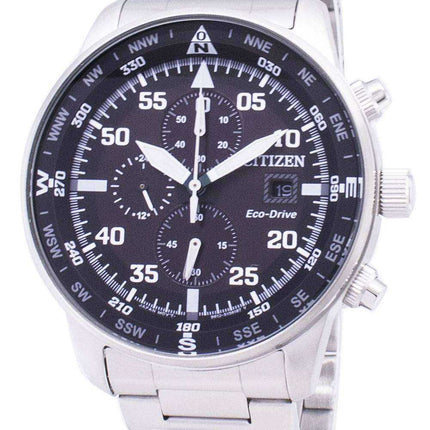 Orologio da uomo Citizen Aviator CA0690-88E Cronografo Eco-Drive