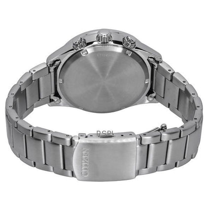 Orologio da uomo Citizen Eco-Drive Chronograph Limited Edition in acciaio inossidabile con quadrante blu CA0770-72M 100M