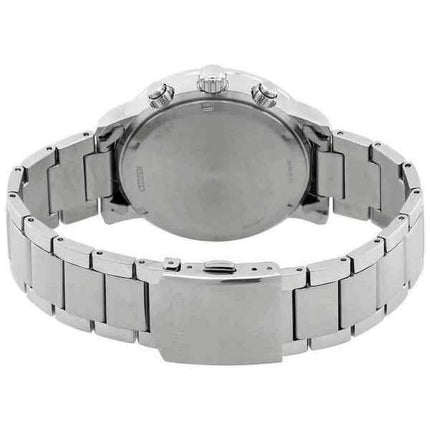 Orologio da uomo Citizen Eco-Drive cronografo in acciaio inossidabile quadrante blu CA0840-87L 100M