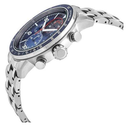 Orologio da uomo Citizen Brycen cronografo in acciaio inossidabile quadrante blu Eco-Drive CA0850-59L 100M