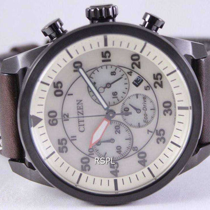 Orologio da uomo Citizen Eco-Drive Aviator Chronograph CA4215-04W