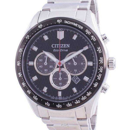 Orologio da uomo Citizen cronografo quadrante nero Eco-Drive CA4454-89E 100M