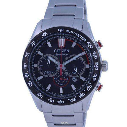 Orologio da uomo Citizen Aviator Chronograph quadrante nero Eco-Drive CA4484-88E 100M