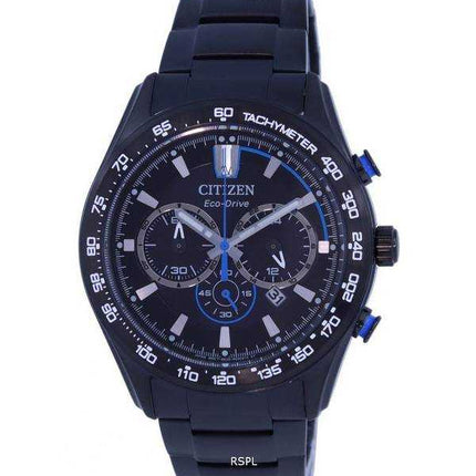 Orologio da uomo Citizen Aviator Chronograph quadrante nero Eco-Drive CA4485-85E 100M