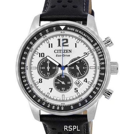 Orologio da uomo Citizen Future Force cronografo quadrante bianco Eco-Drive CA4500-32A 100M