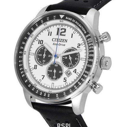 Orologio da uomo Citizen Future Force cronografo quadrante bianco Eco-Drive CA4500-32A 100M