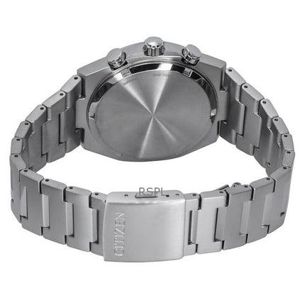 Orologio da uomo Citizen Zenshin Chronograph Super Titanium quadrante blu Eco-Drive CA4610-85L 100M