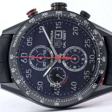 Tag Heuer Carrera Automatic Chronograph Titanium Calibre 1887 Swiss Made CAR2A80.FC6237 Orologio da uomo